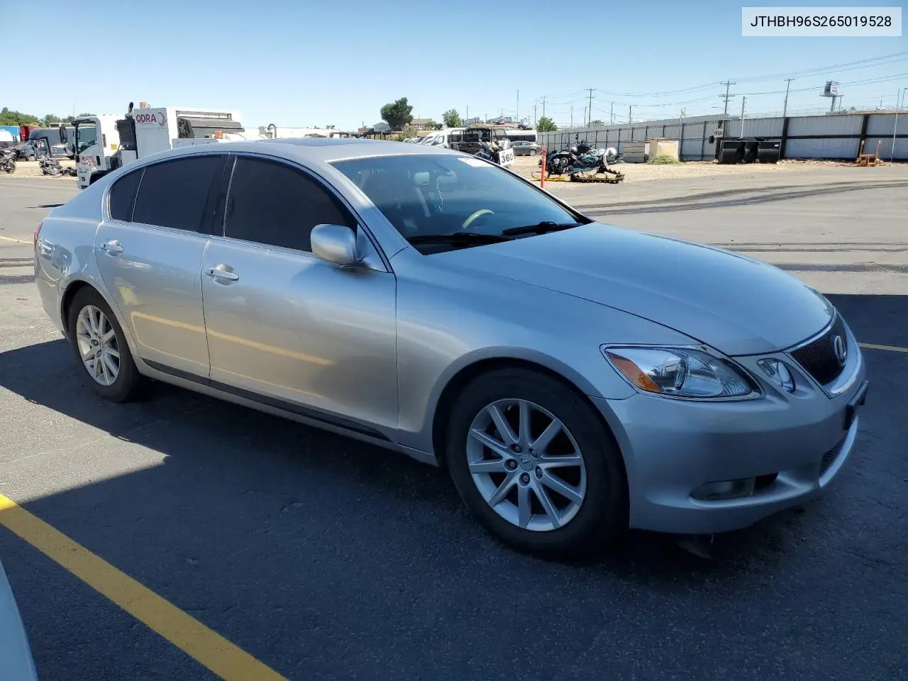 2006 Lexus Gs 300 VIN: JTHBH96S265019528 Lot: 61677675