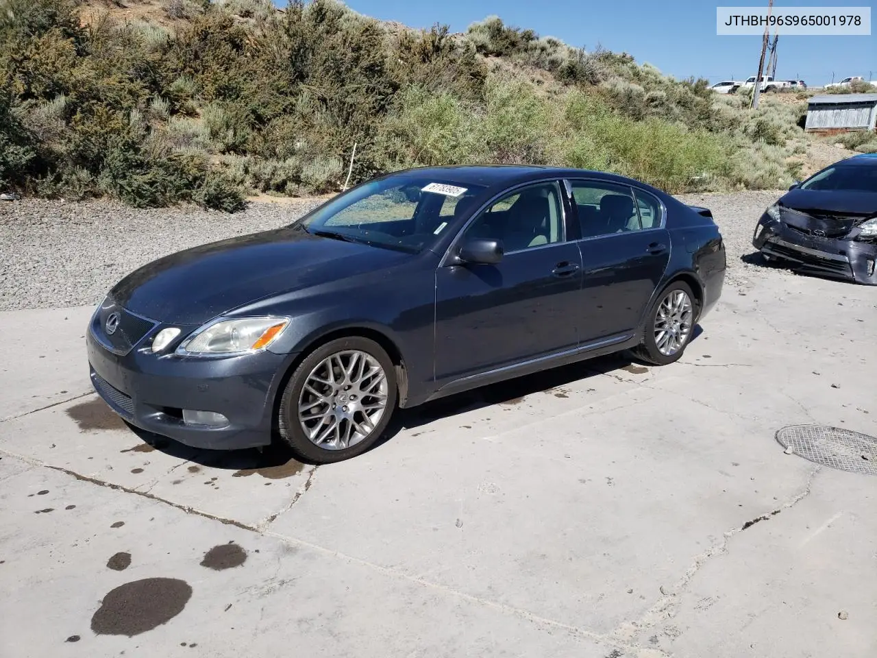 2006 Lexus Gs 300 VIN: JTHBH96S965001978 Lot: 61783905