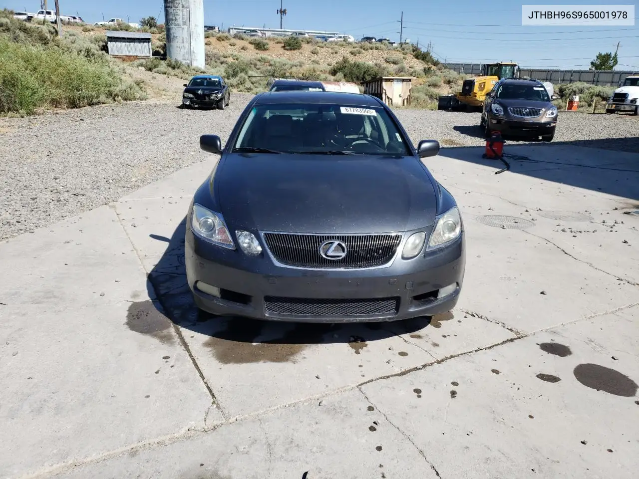 2006 Lexus Gs 300 VIN: JTHBH96S965001978 Lot: 61783905