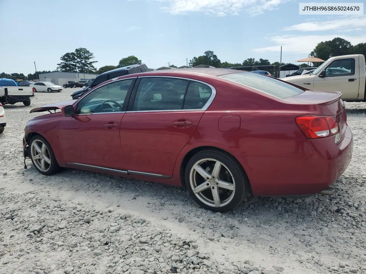 2006 Lexus Gs 300 VIN: JTHBH96S865024670 Lot: 61843055