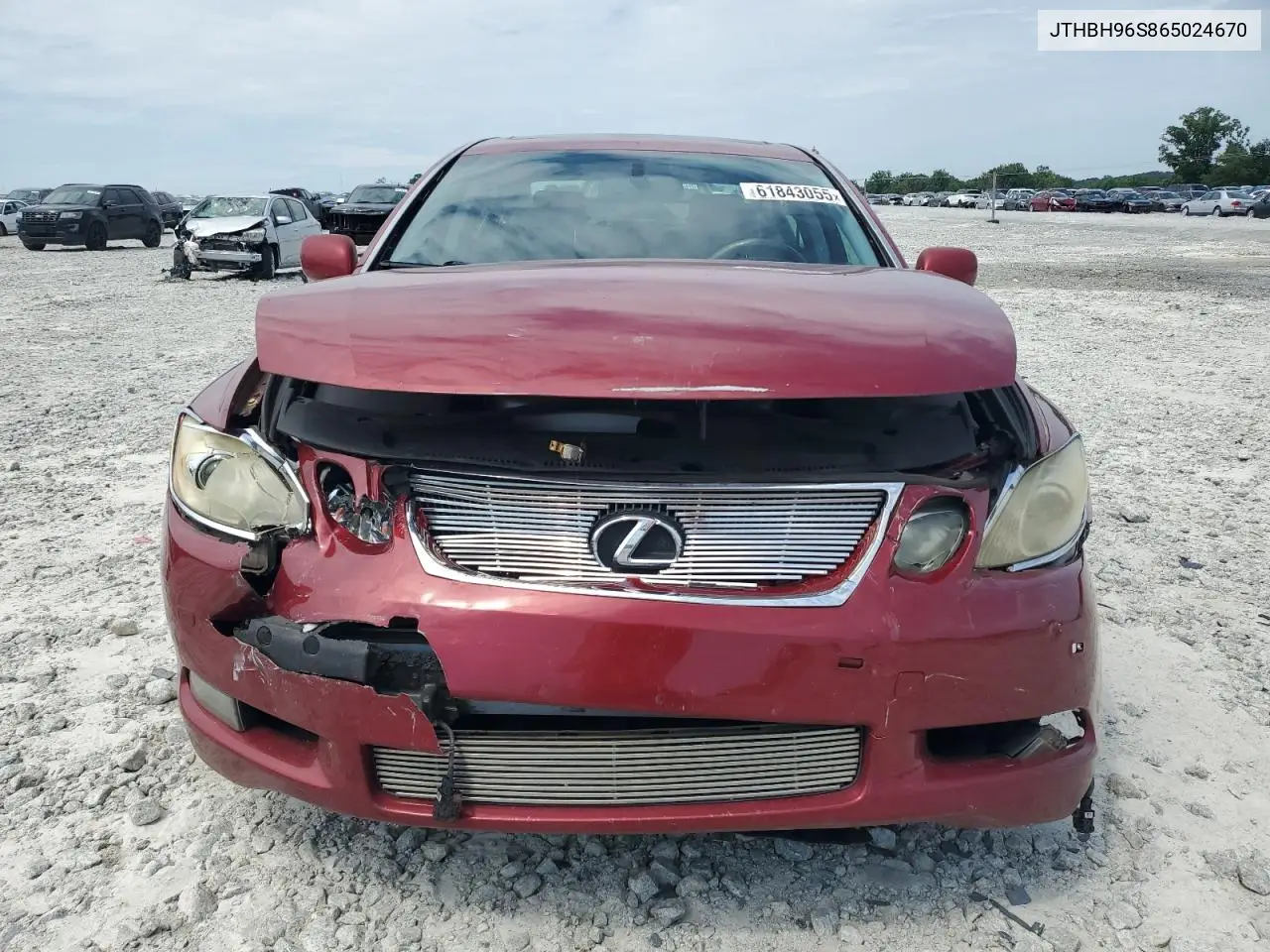 2006 Lexus Gs 300 VIN: JTHBH96S865024670 Lot: 61843055