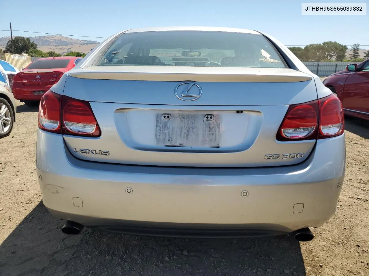 2006 Lexus Gs 300 VIN: JTHBH96S665039832 Lot: 62794285
