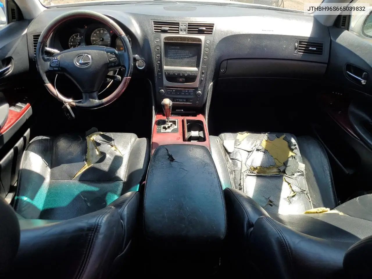 2006 Lexus Gs 300 VIN: JTHBH96S665039832 Lot: 62794285
