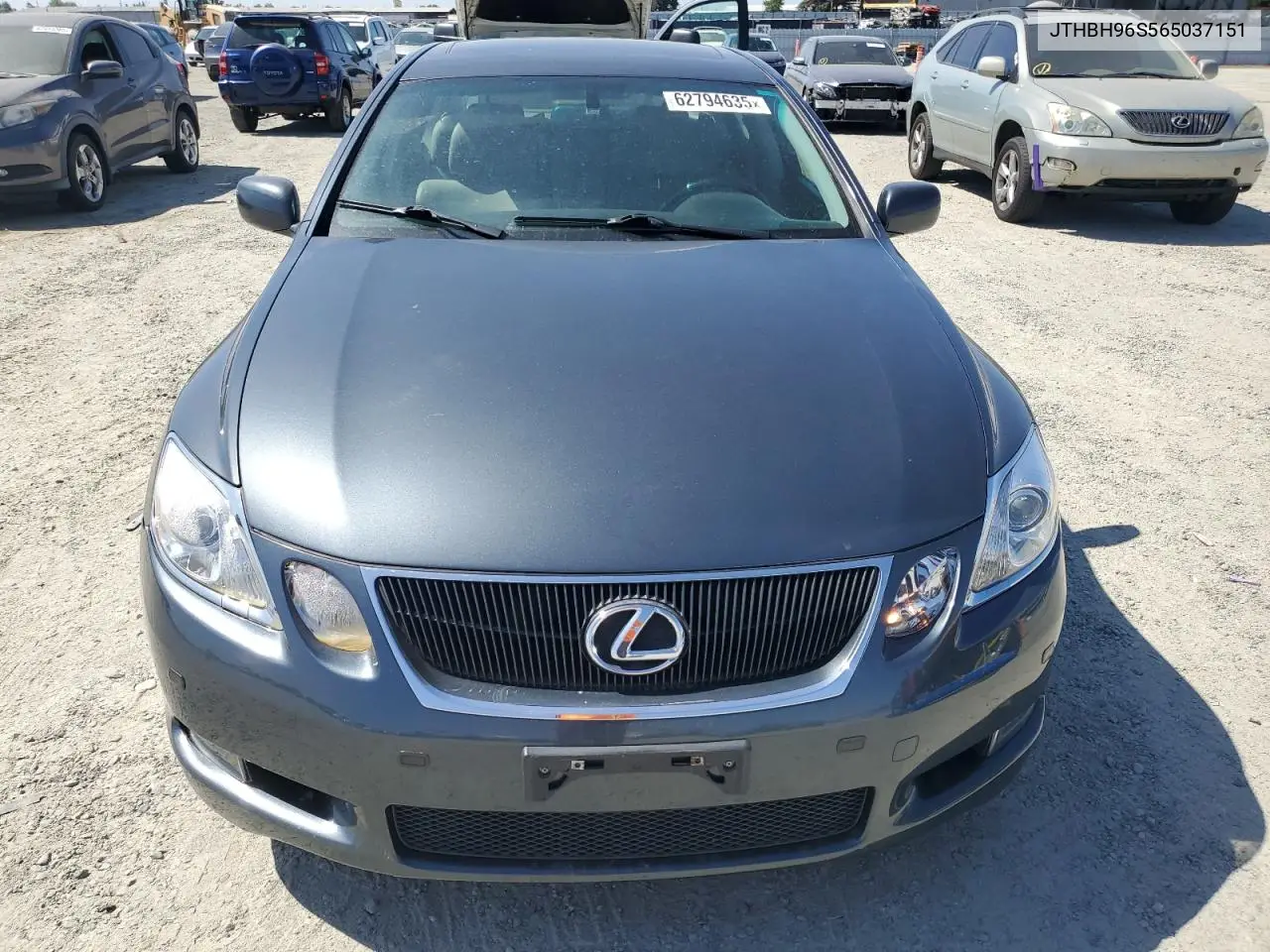 2006 Lexus Gs 300 VIN: JTHBH96S565037151 Lot: 62794635