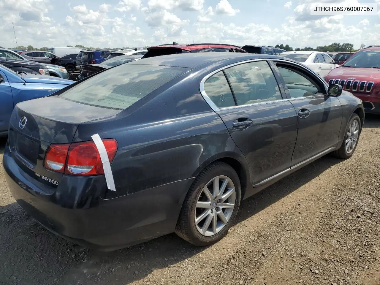 2006 Lexus Gs 300 VIN: JTHCH96S760007067 Lot: 63692085
