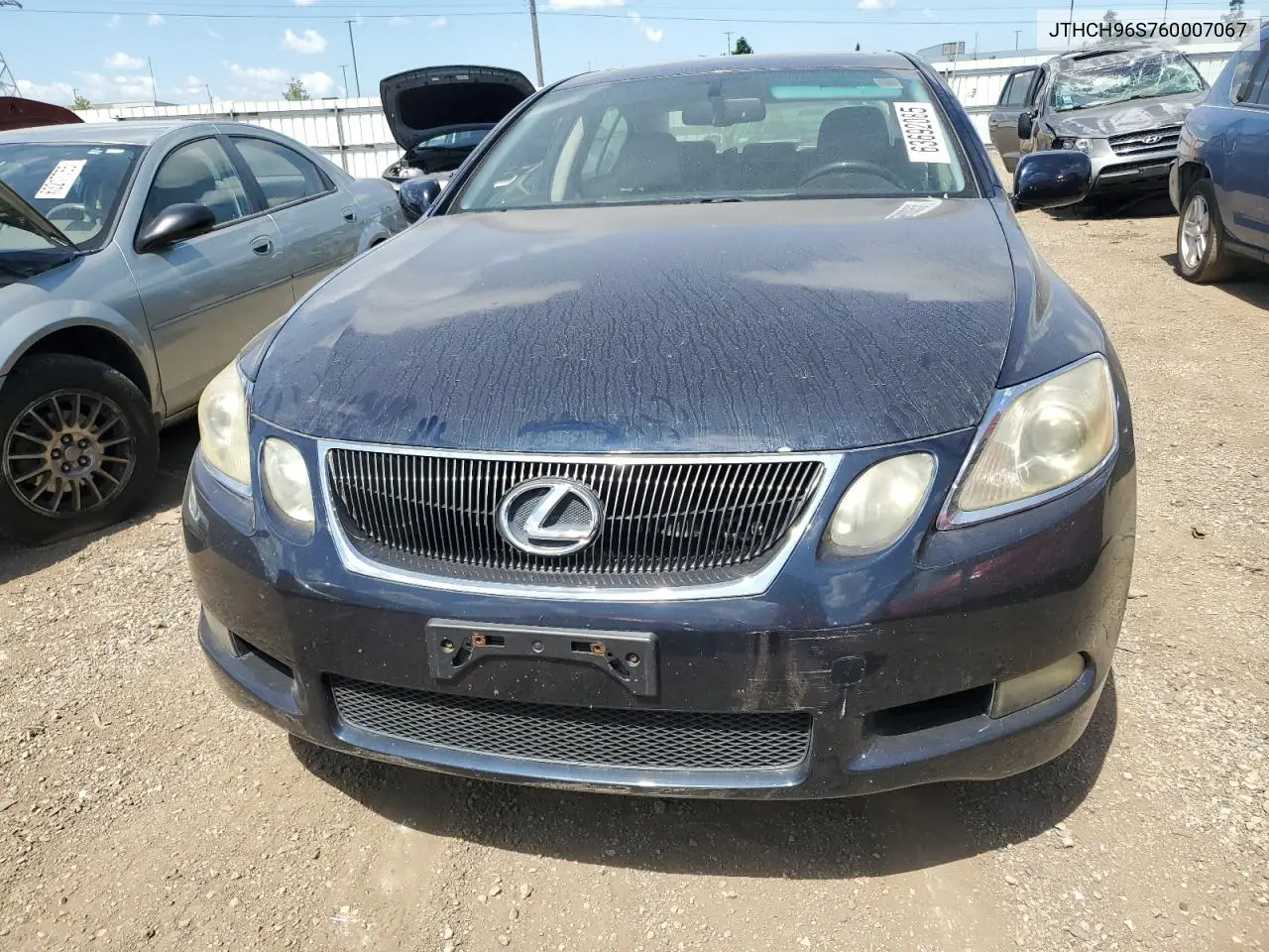 2006 Lexus Gs 300 VIN: JTHCH96S760007067 Lot: 63692085