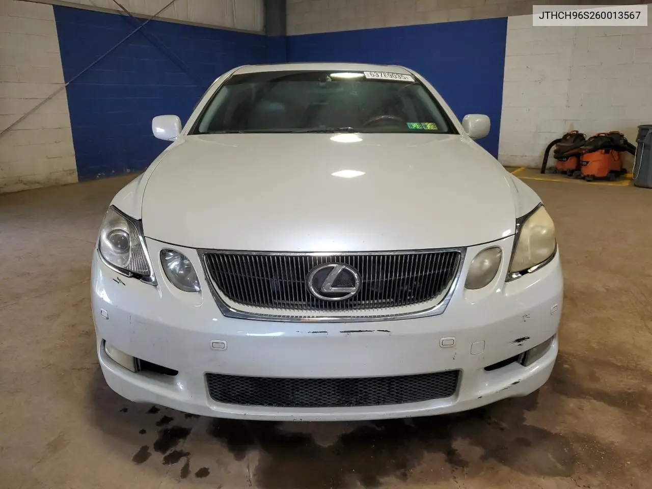 2006 Lexus Gs 300 VIN: JTHCH96S260013567 Lot: 63789035