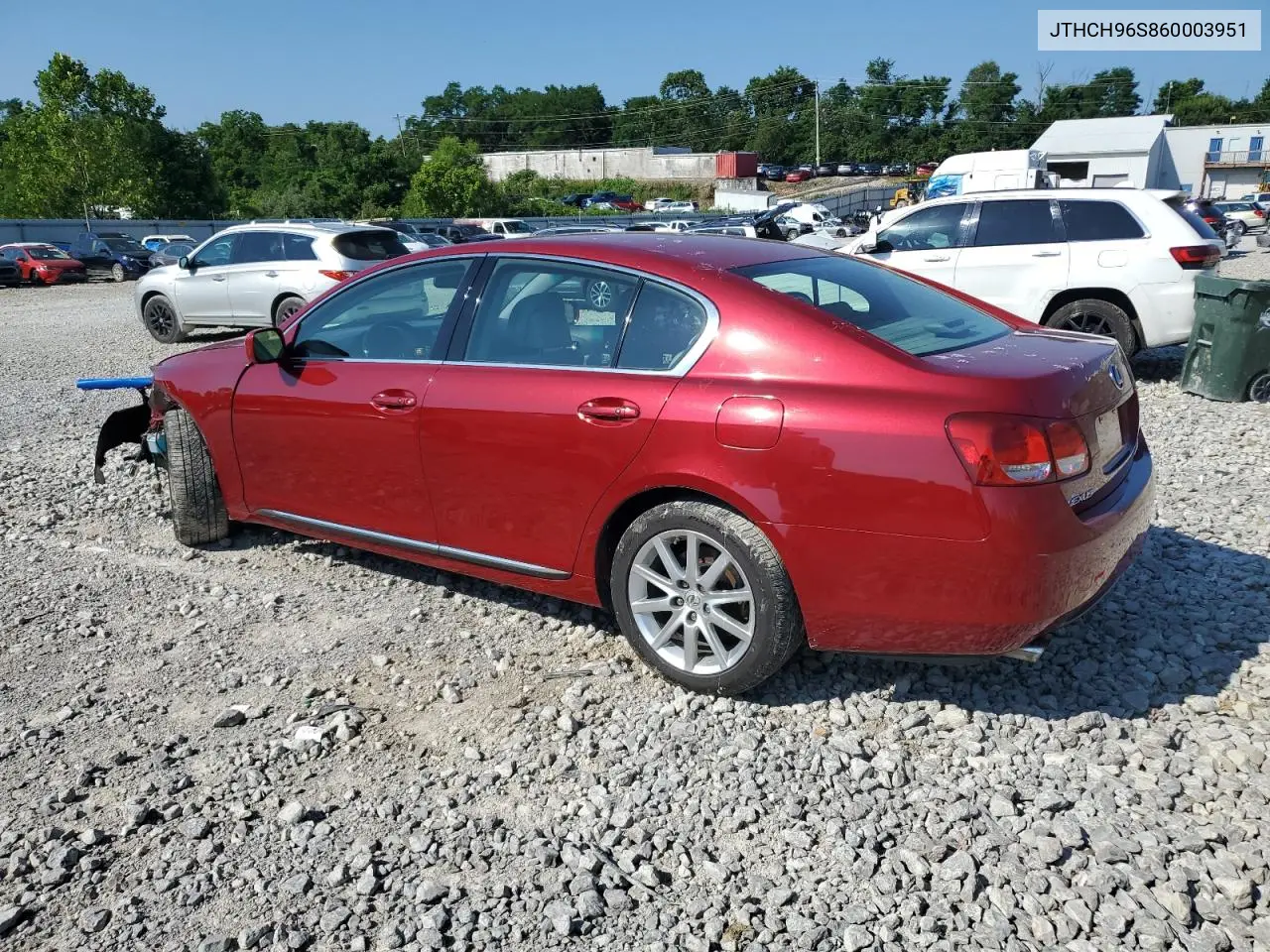 2006 Lexus Gs 300 VIN: JTHCH96S860003951 Lot: 64281355
