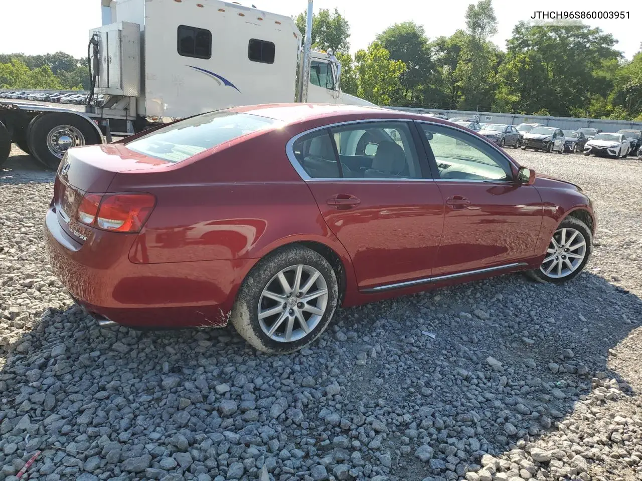 2006 Lexus Gs 300 VIN: JTHCH96S860003951 Lot: 64281355