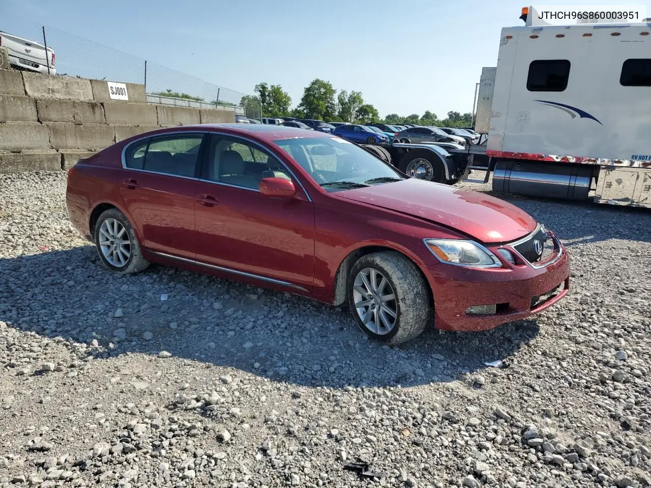 2006 Lexus Gs 300 VIN: JTHCH96S860003951 Lot: 64281355