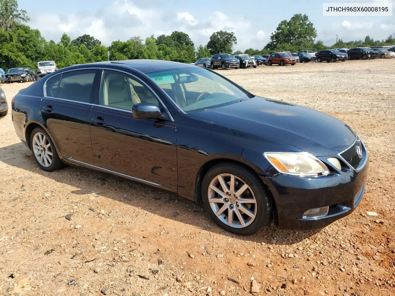 2006 Lexus Gs 300 VIN: JTHCH96SX60008195 Lot: 64875095