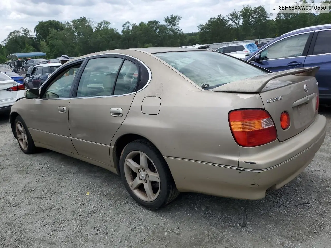 1998 Lexus Gs 400 VIN: JT8BH68XXW0010550 Lot: 59590425