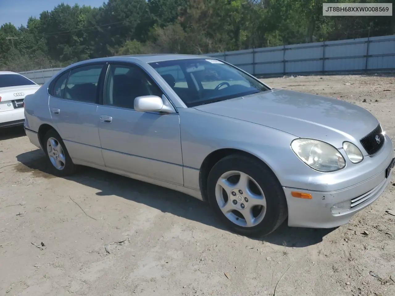 1998 Lexus Gs 400 VIN: JT8BH68XXW0008569 Lot: 62828655