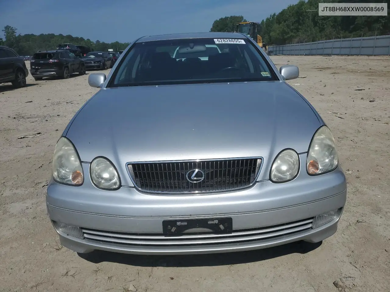 1998 Lexus Gs 400 VIN: JT8BH68XXW0008569 Lot: 62828655