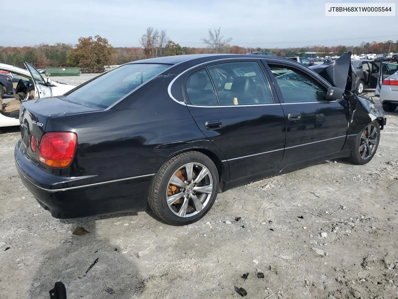 1998 Lexus Gs 400 VIN: JT8BH68X1W0005544 Lot: 82887964