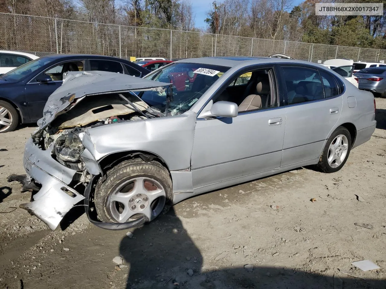 1999 Lexus Gs 400 VIN: JT8BH68X2X0017347 Lot: 80612694