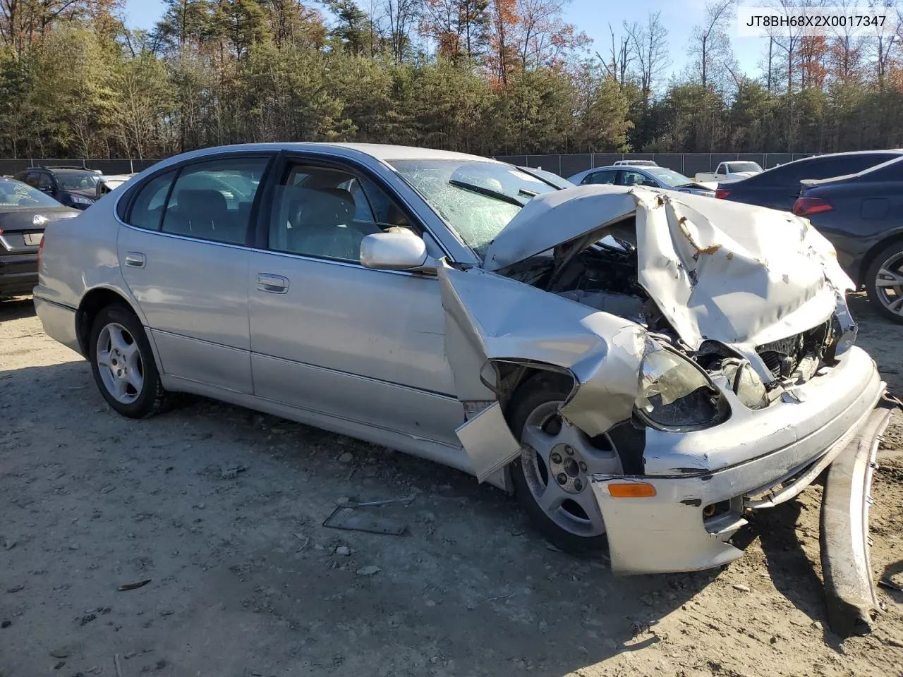 1999 Lexus Gs 400 VIN: JT8BH68X2X0017347 Lot: 80612694