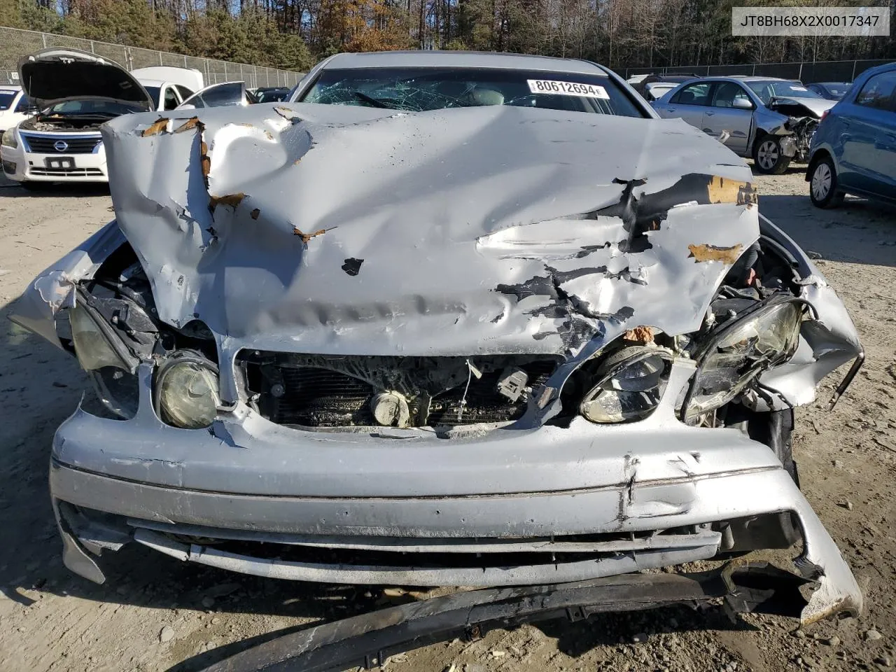 1999 Lexus Gs 400 VIN: JT8BH68X2X0017347 Lot: 80612694