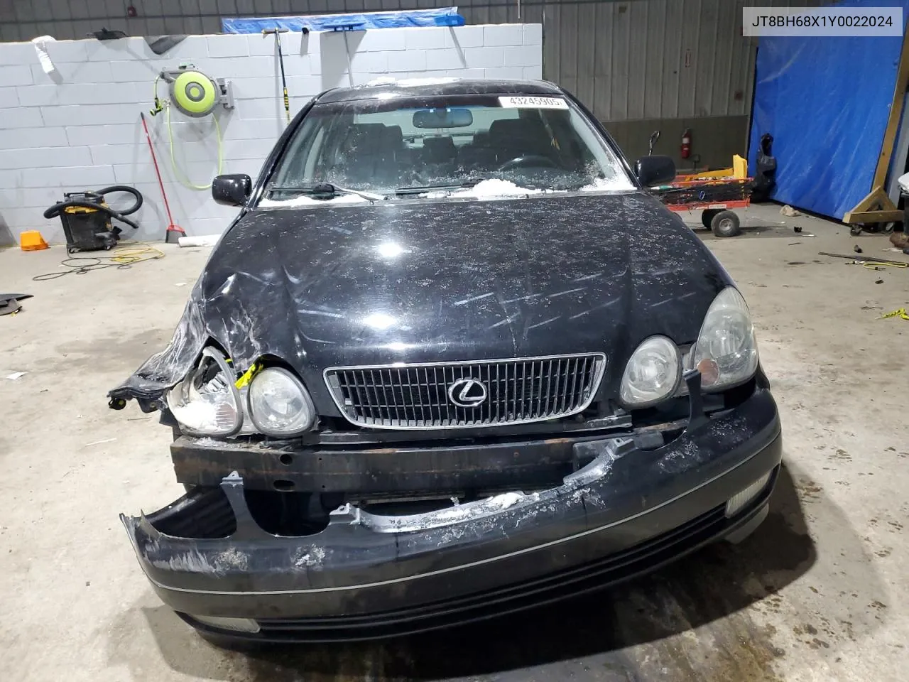 2000 Lexus Gs 400 VIN: JT8BH68X1Y0022024 Lot: 43245905
