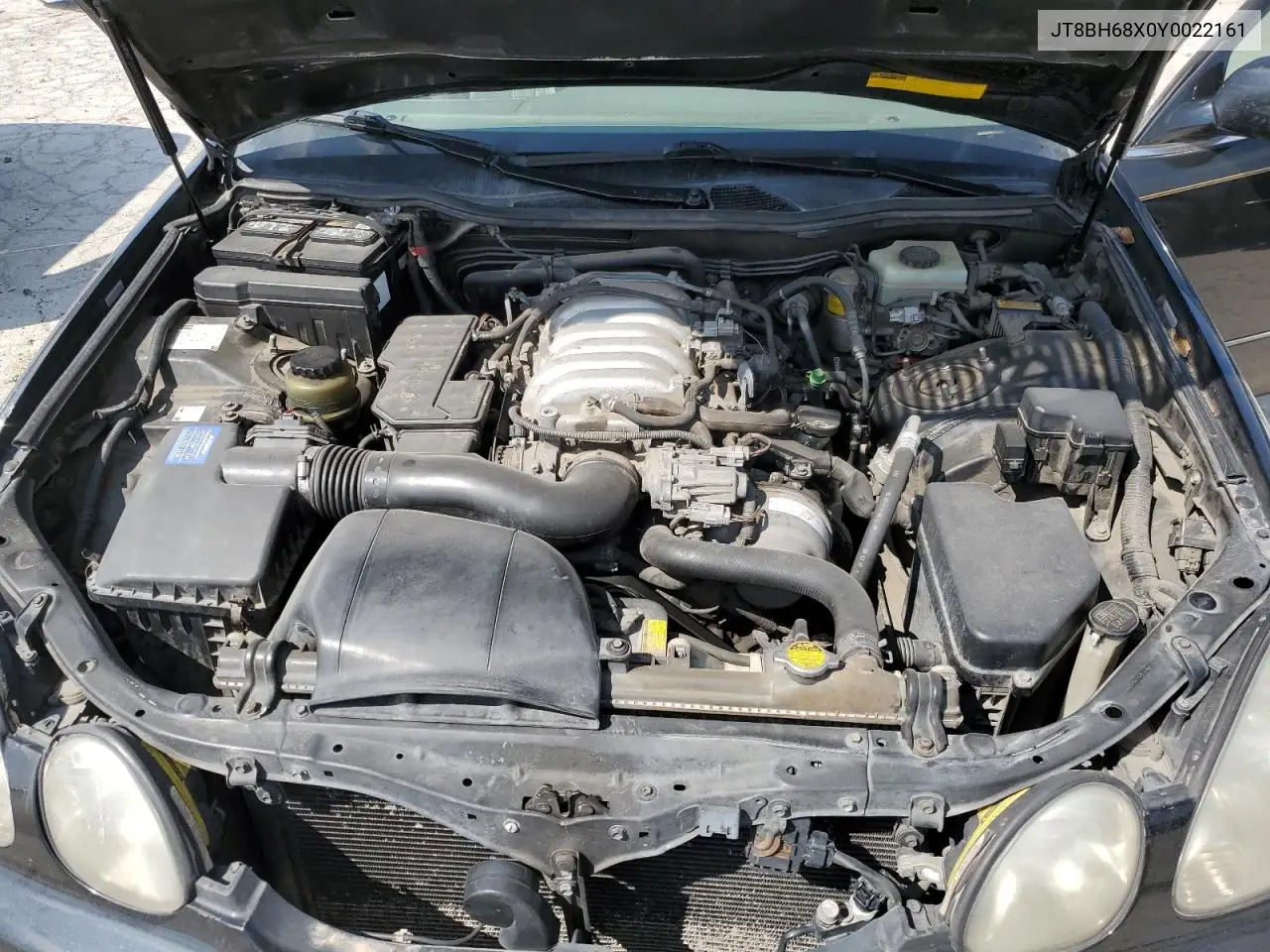2000 Lexus Gs 400 VIN: JT8BH68X0Y0022161 Lot: 51117615