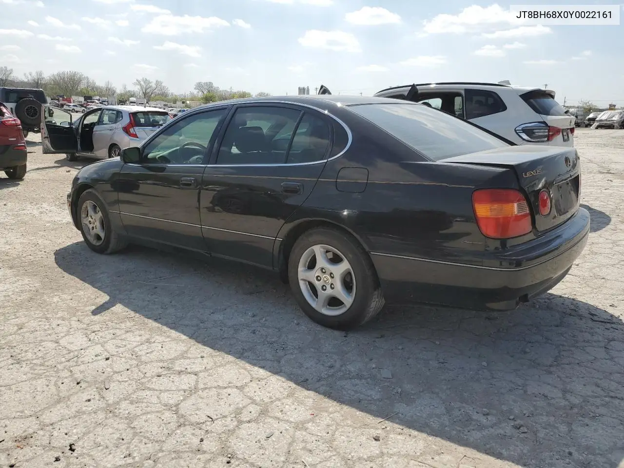 2000 Lexus Gs 400 VIN: JT8BH68X0Y0022161 Lot: 51117615