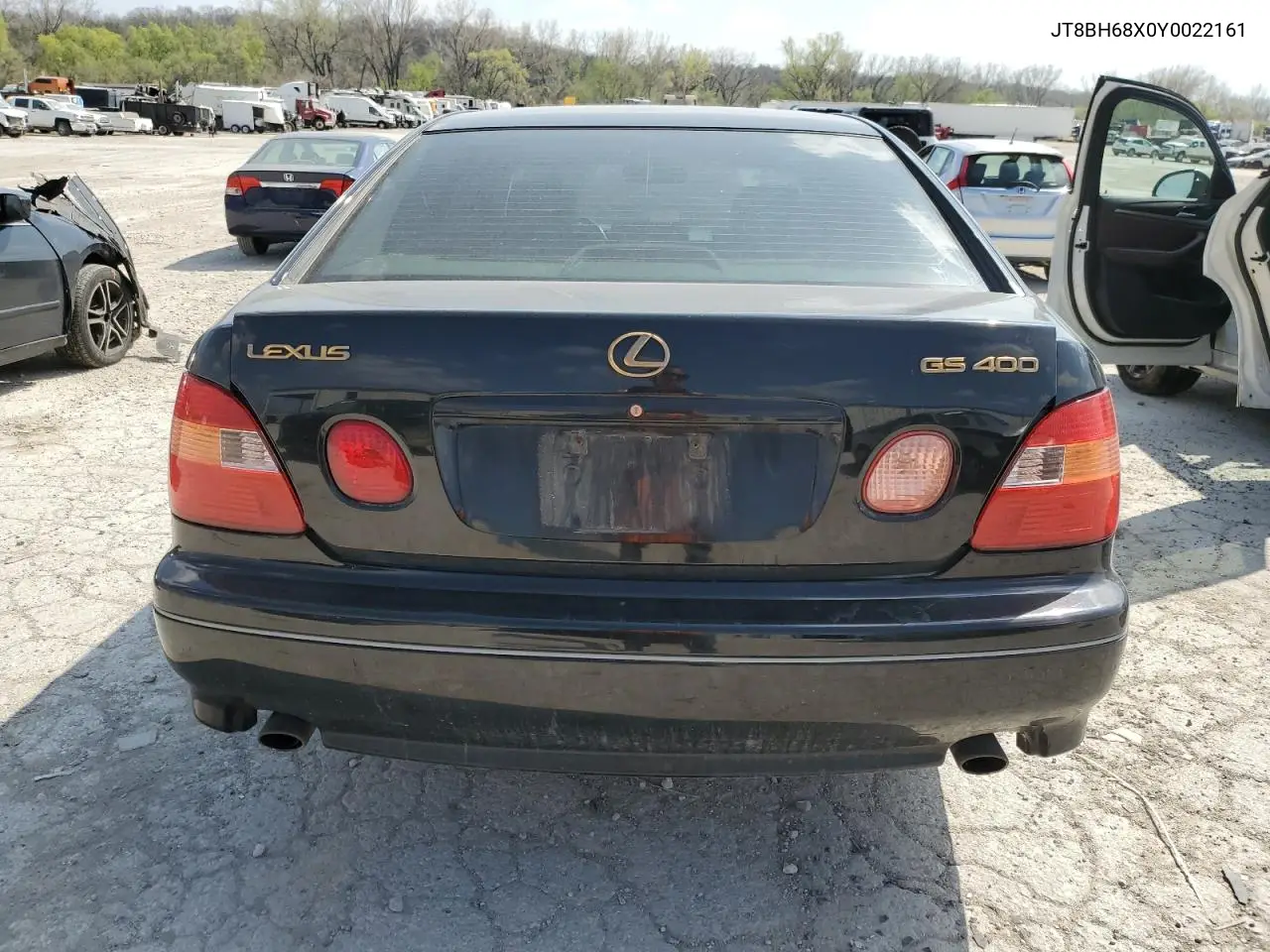 2000 Lexus Gs 400 VIN: JT8BH68X0Y0022161 Lot: 51117615
