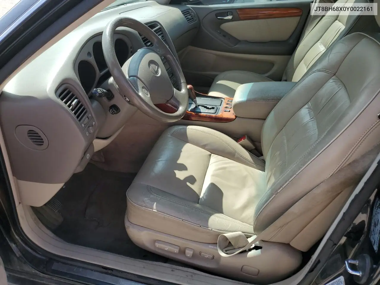 2000 Lexus Gs 400 VIN: JT8BH68X0Y0022161 Lot: 51117615