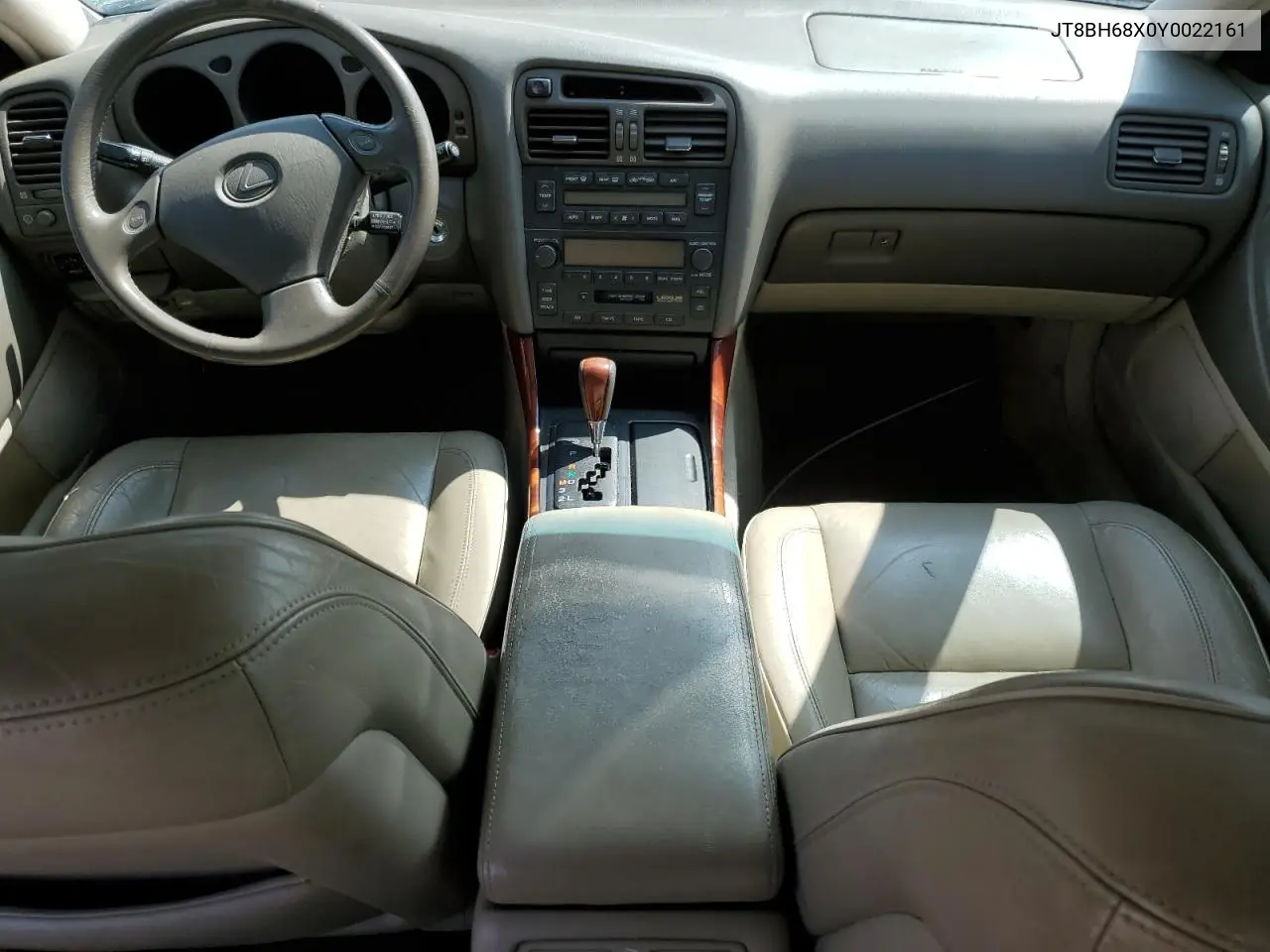 2000 Lexus Gs 400 VIN: JT8BH68X0Y0022161 Lot: 51117615