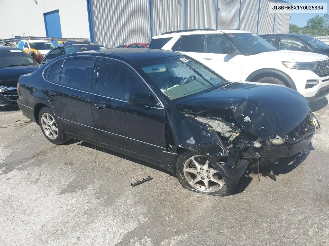 2000 Lexus Gs 400 VIN: JT8BH68X1Y0026834 Lot: 56291765