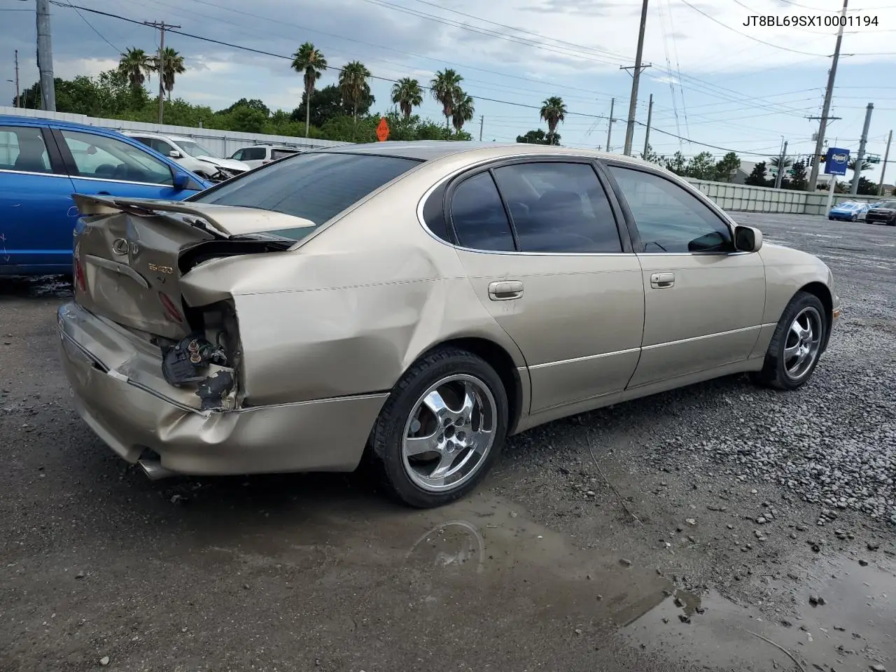2001 Lexus Gs 430 VIN: JT8BL69SX10001194 Lot: 61796545