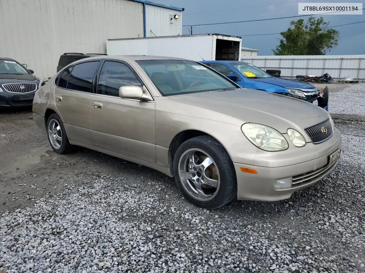 2001 Lexus Gs 430 VIN: JT8BL69SX10001194 Lot: 61796545