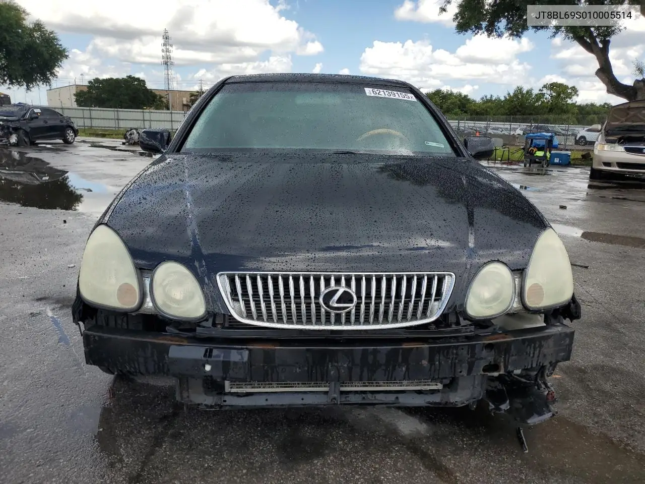 2001 Lexus Gs 430 VIN: JT8BL69S010005514 Lot: 62139155