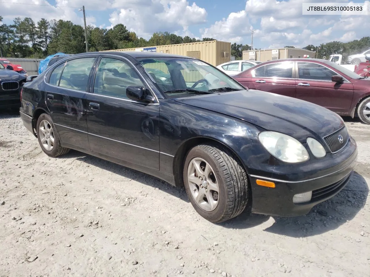 2001 Lexus Gs 430 VIN: JT8BL69S310005183 Lot: 72134474