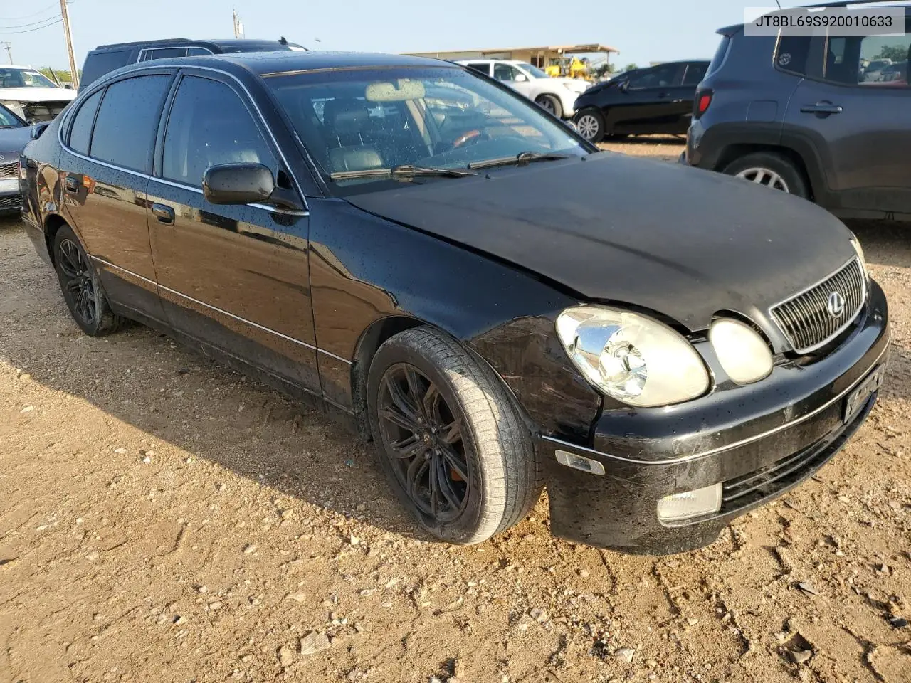 2002 Lexus Gs 430 VIN: JT8BL69S920010633 Lot: 54310925