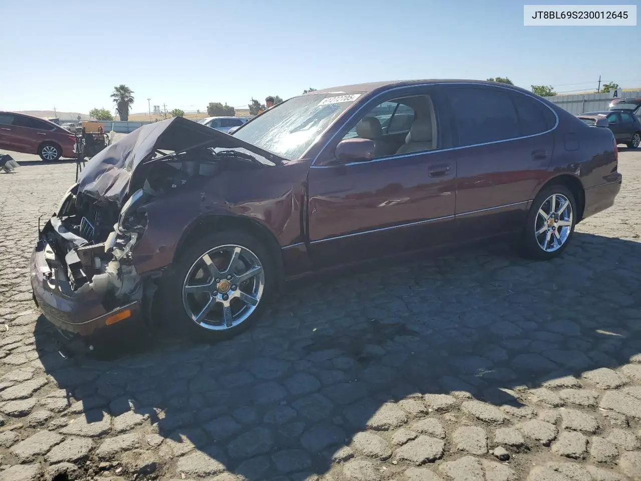 2003 Lexus Gs 430 VIN: JT8BL69S230012645 Lot: 61272705