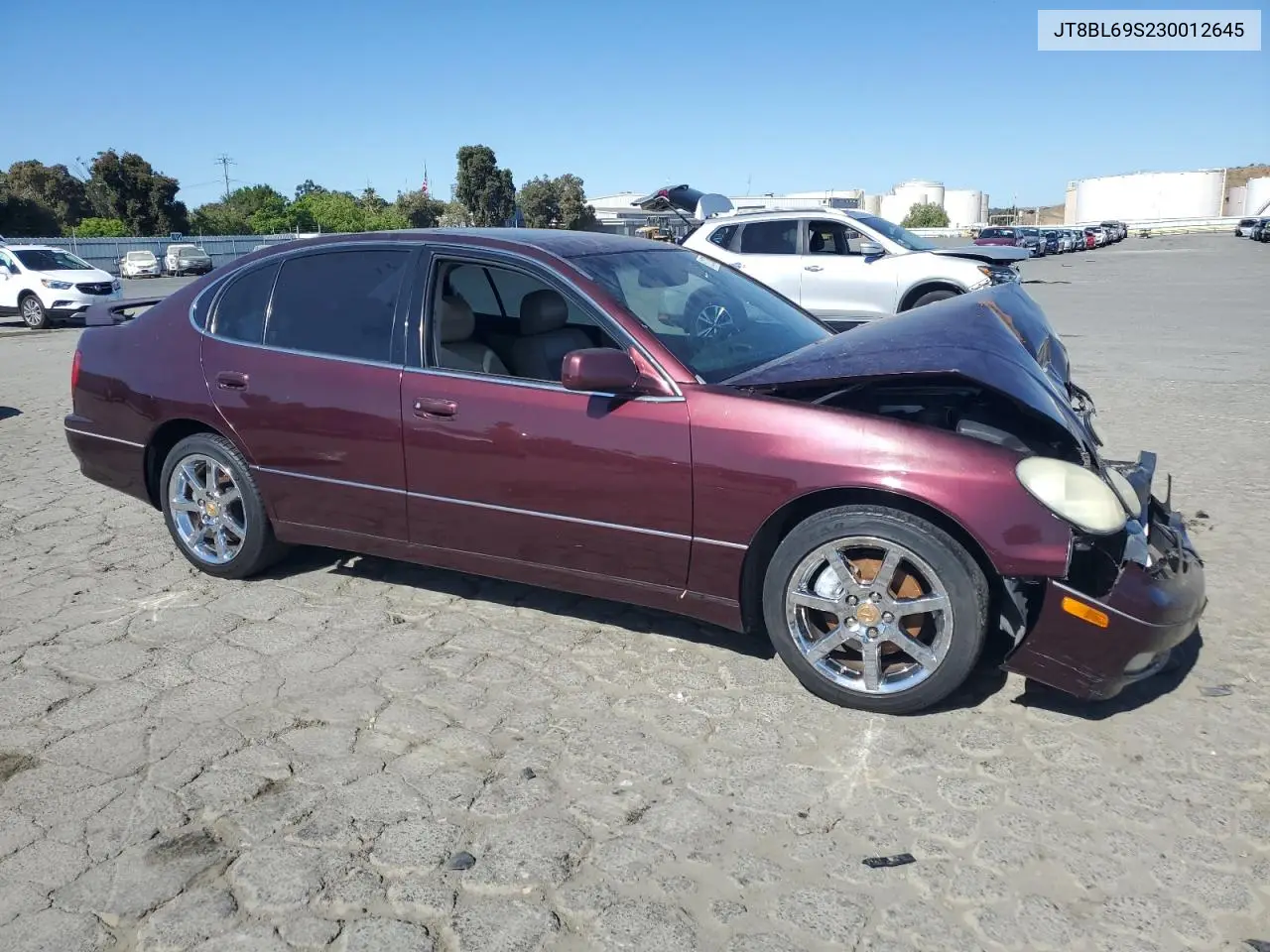 2003 Lexus Gs 430 VIN: JT8BL69S230012645 Lot: 61272705