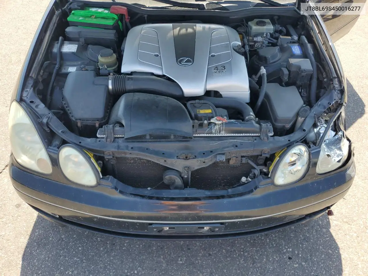 2005 Lexus Gs 430 VIN: JT8BL69S450016277 Lot: 56517355