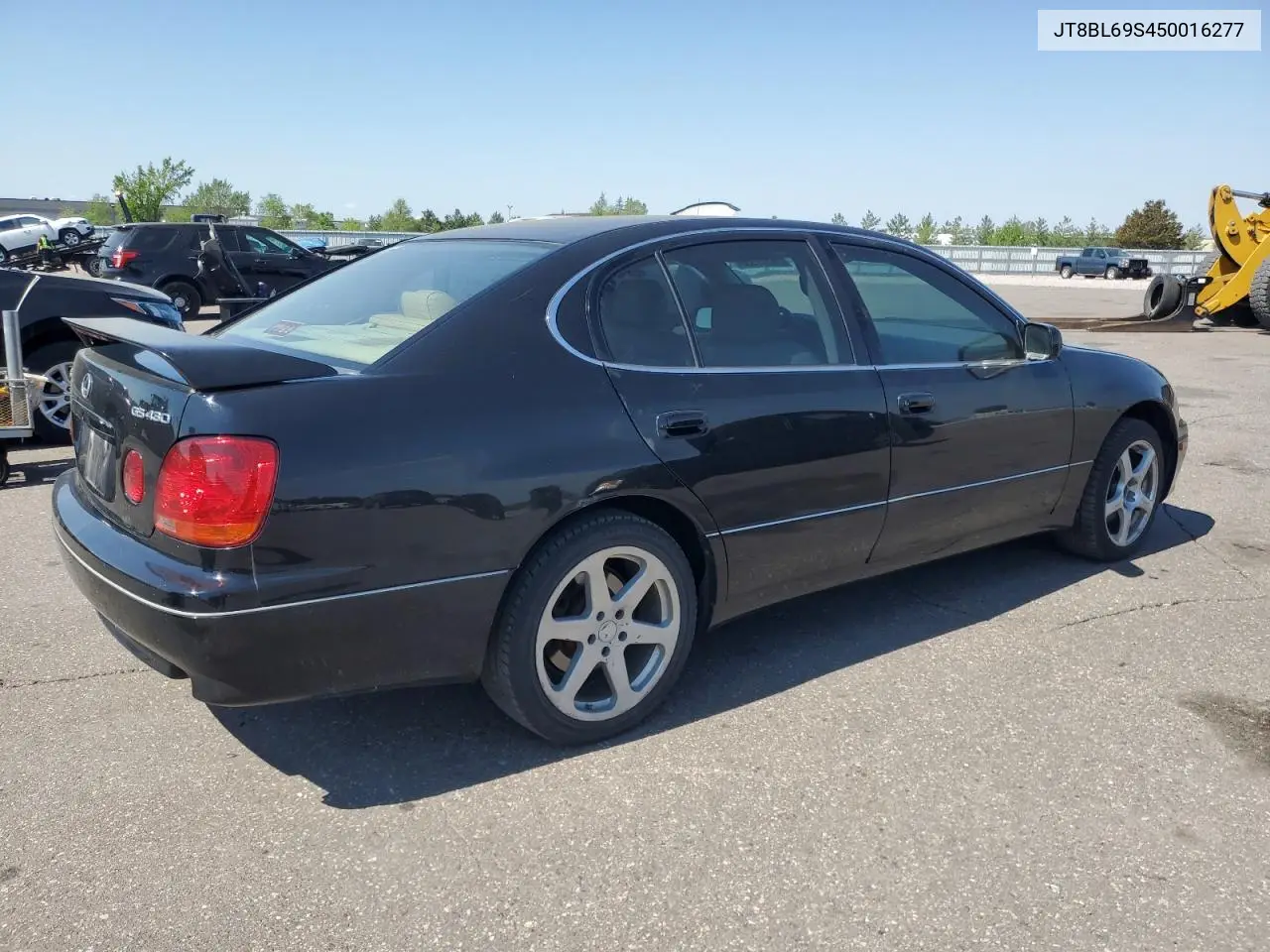 2005 Lexus Gs 430 VIN: JT8BL69S450016277 Lot: 56517355