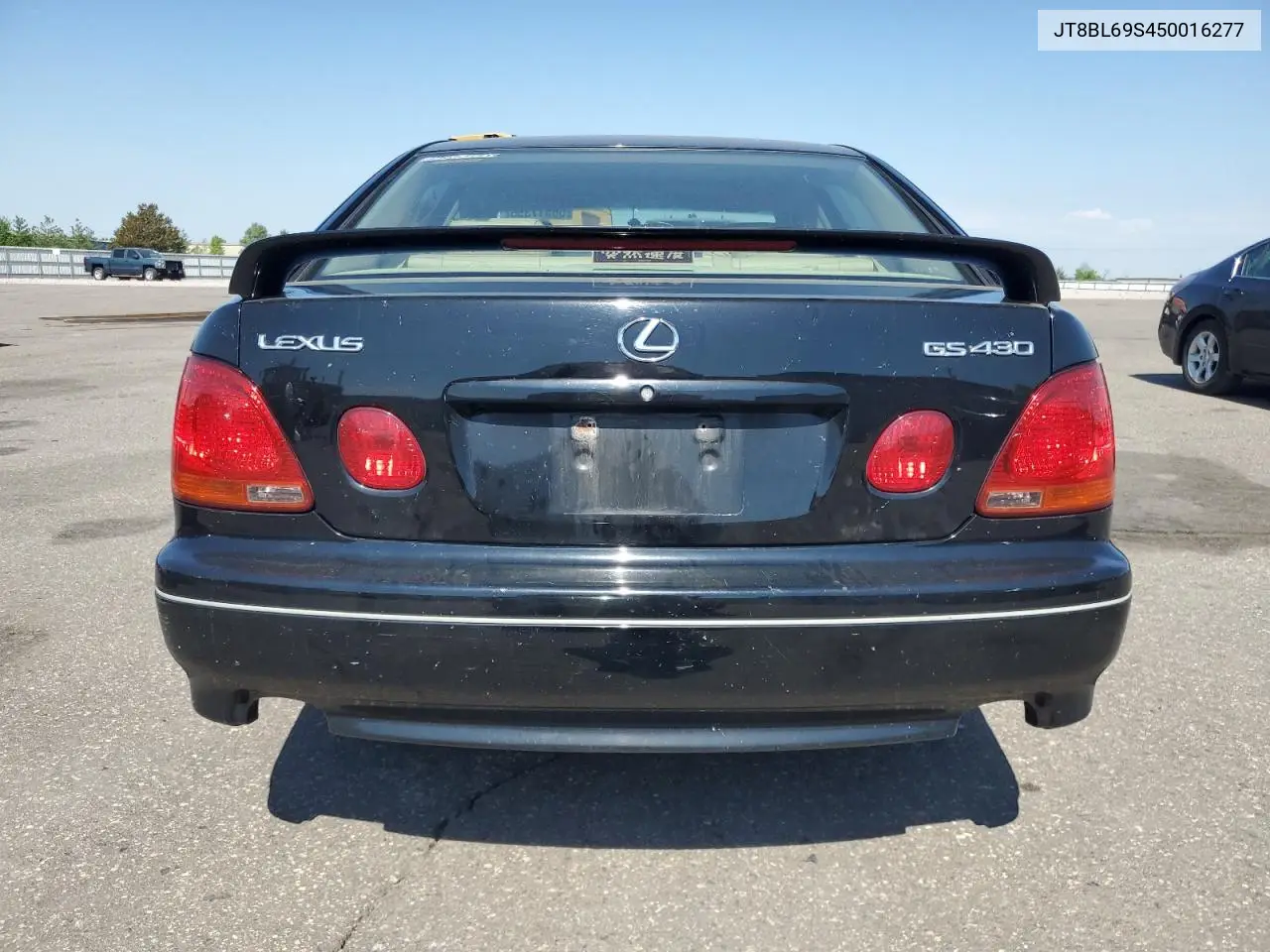 2005 Lexus Gs 430 VIN: JT8BL69S450016277 Lot: 56517355