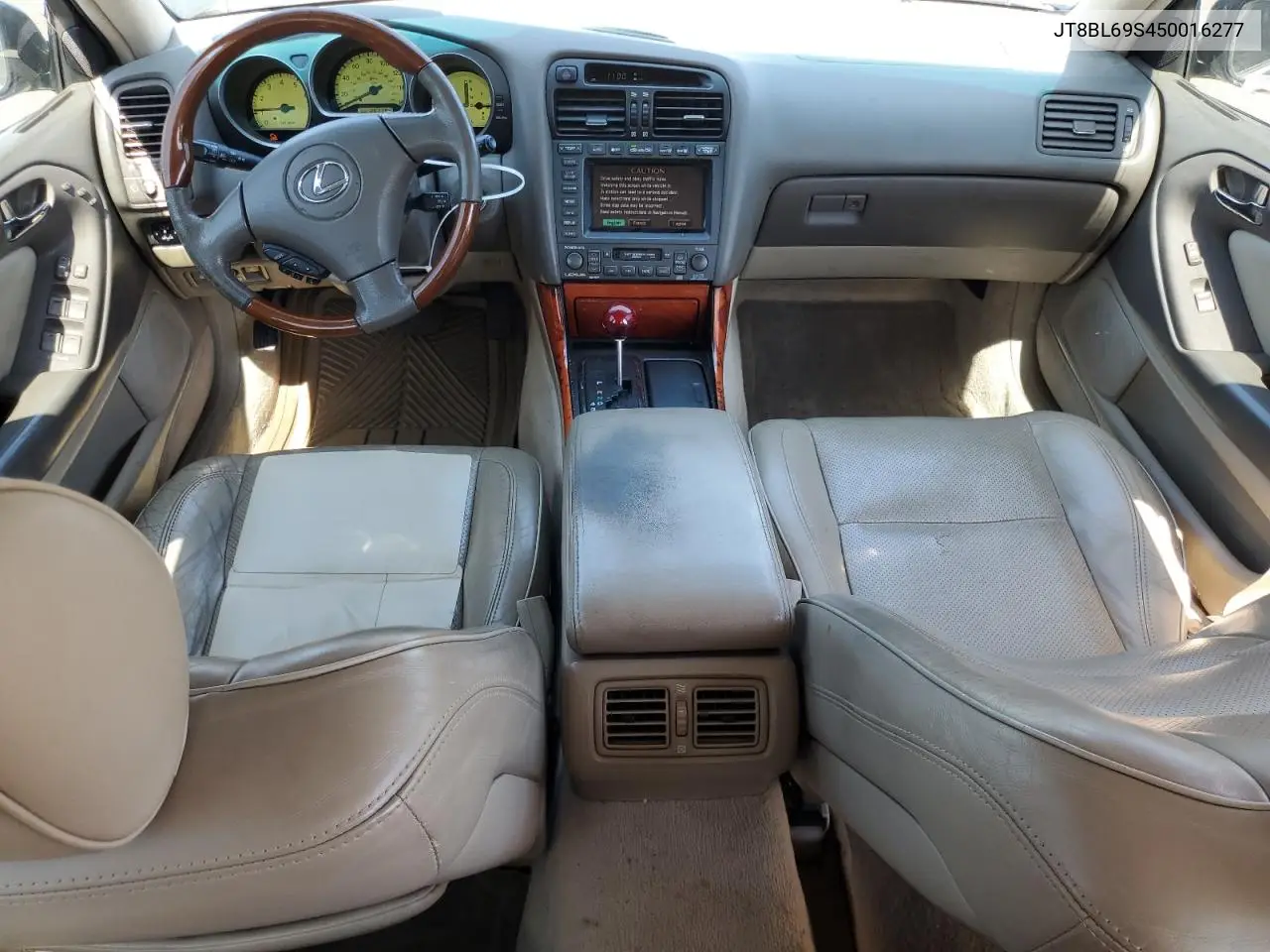 2005 Lexus Gs 430 VIN: JT8BL69S450016277 Lot: 56517355