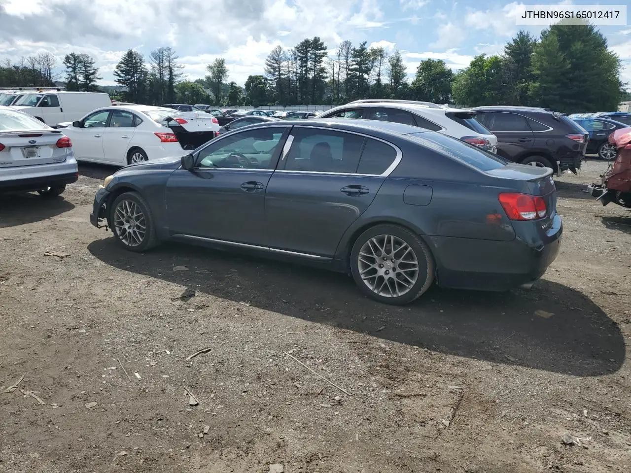 2006 Lexus Gs 430 VIN: JTHBN96S165012417 Lot: 61482975