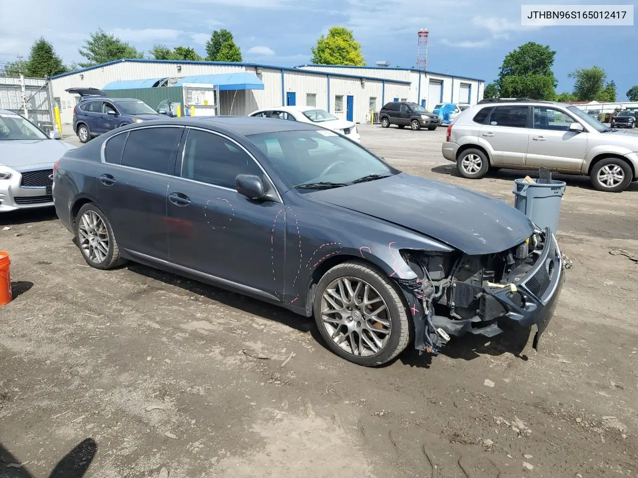 2006 Lexus Gs 430 VIN: JTHBN96S165012417 Lot: 61482975