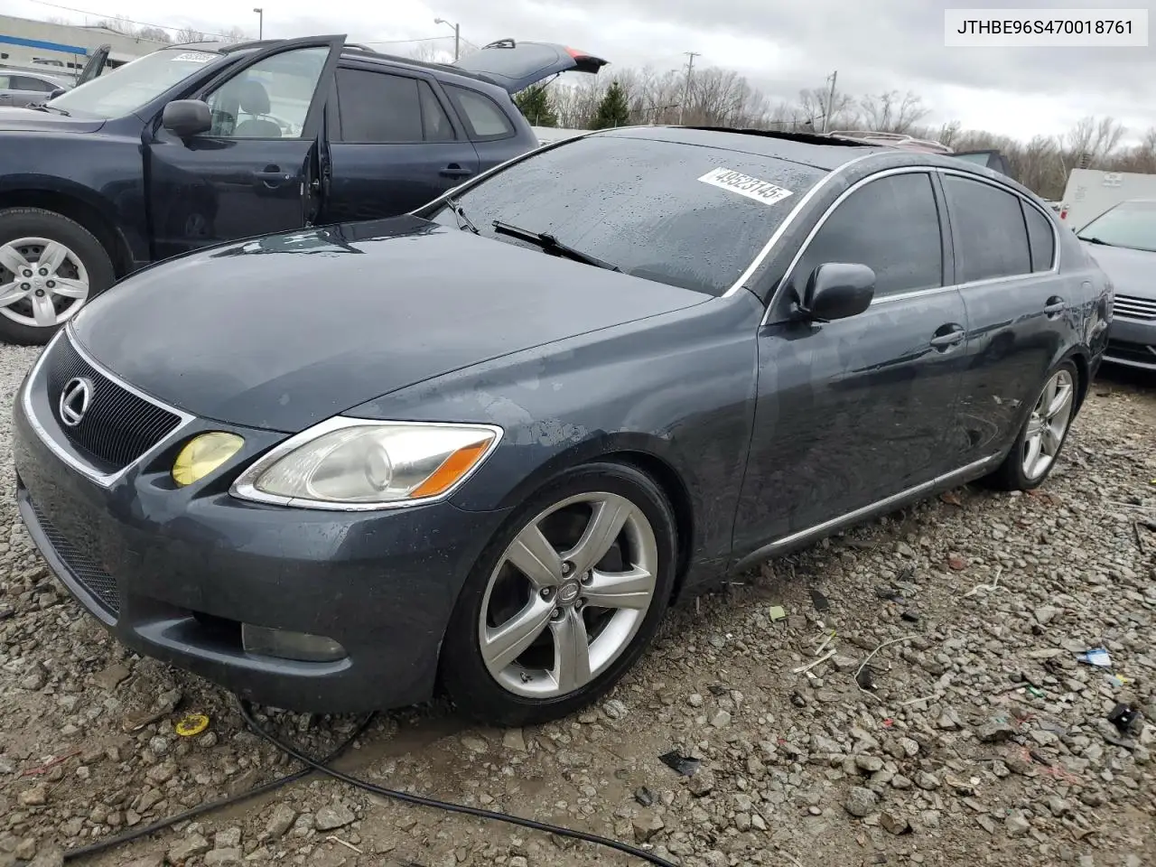 2007 Lexus Gs 350 VIN: JTHBE96S470018761 Lot: 49523145