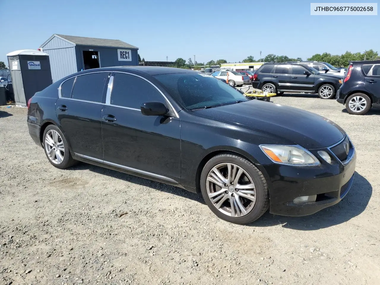 2007 Lexus Gs 450H VIN: JTHBC96S775002658 Lot: 55497925