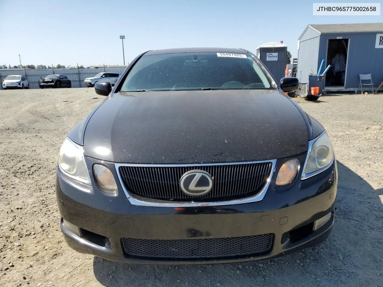 2007 Lexus Gs 450H VIN: JTHBC96S775002658 Lot: 55497925