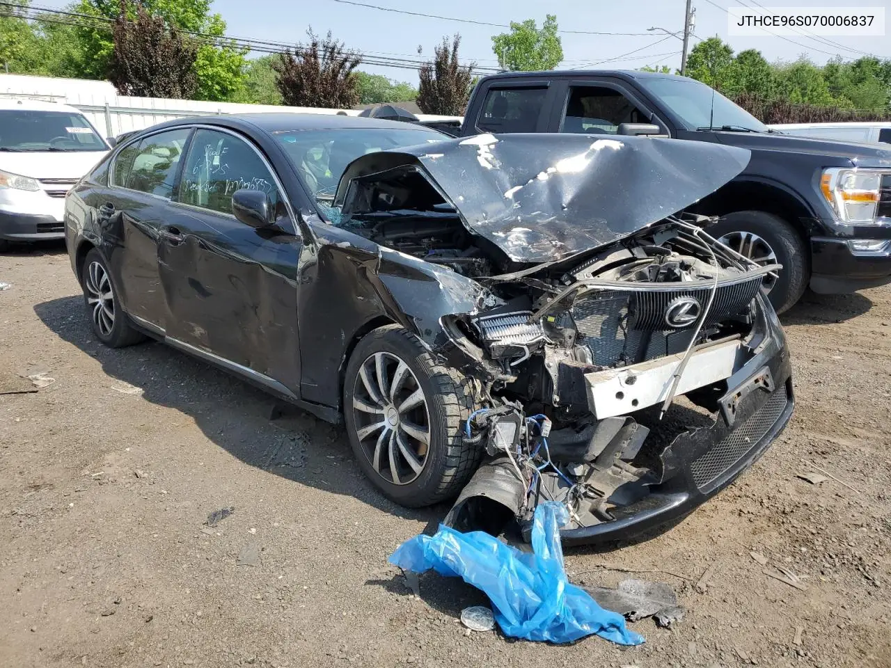 2007 Lexus Gs 350 VIN: JTHCE96S070006837 Lot: 60354625