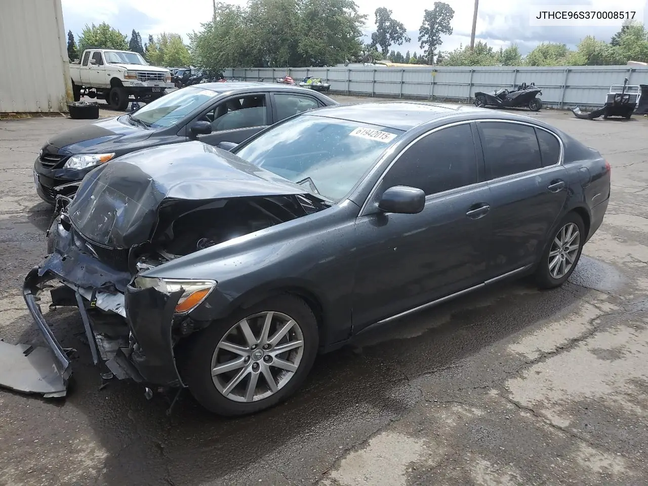 2007 Lexus Gs 350 VIN: JTHCE96S370008517 Lot: 61942015