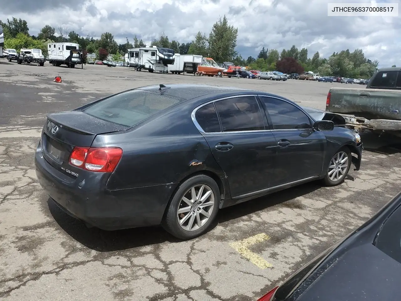 2007 Lexus Gs 350 VIN: JTHCE96S370008517 Lot: 61942015