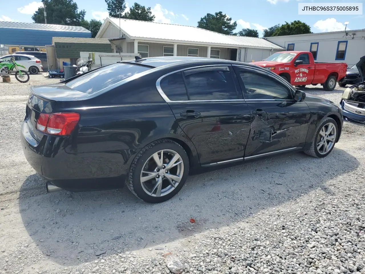 2007 Lexus Gs 450H VIN: JTHBC96S375005895 Lot: 62475285