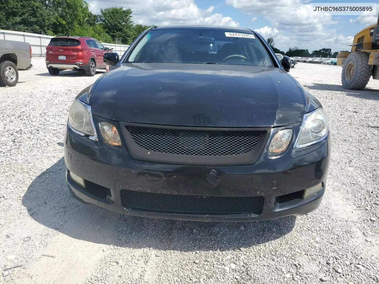 2007 Lexus Gs 450H VIN: JTHBC96S375005895 Lot: 62475285